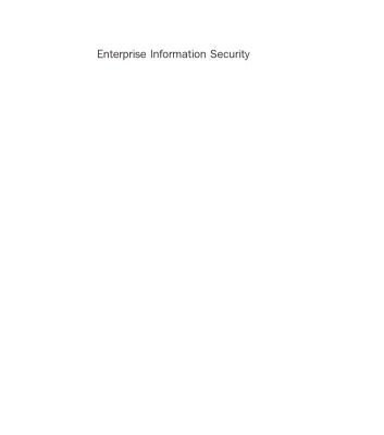 خرید و دانلود نسخه کامل کتاب Enterprise Information Security: Information Security For Non-technical Decision Makers