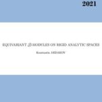 خرید و دانلود نسخه کامل کتاب Equivariant D-modules on rigid analytic spaces