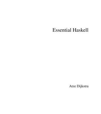 خرید و دانلود نسخه کامل کتاب Essential Haskell