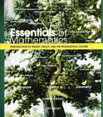 خرید و دانلود نسخه کامل کتاب Essentials of Mathematics: Introduction to Theory, Proof, and the..