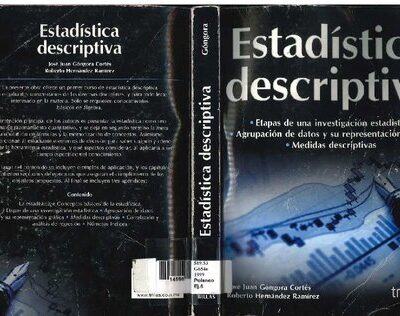 خرید و دانلود نسخه کامل کتاب Estadística descriptiva