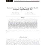 خرید و دانلود نسخه کامل کتاب Estimating and Analyzing Demographic Models Using the popbio Package in R + Code