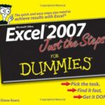 خرید و دانلود نسخه کامل کتاب Excel 2007 Just the Steps For Dummies