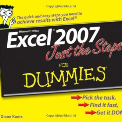 خرید و دانلود نسخه کامل کتاب Excel 2007 Just the Steps For Dummies