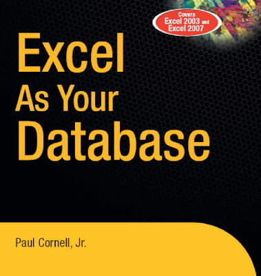 خرید و دانلود نسخه کامل کتاب Excel as Your Database