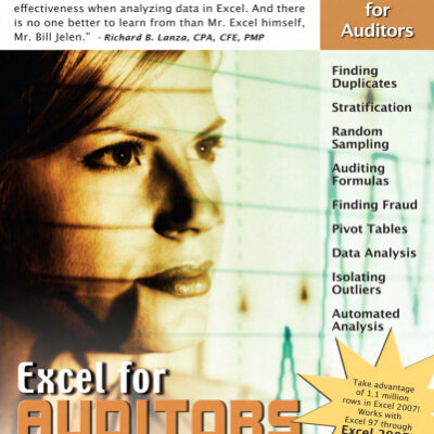 خرید و دانلود نسخه کامل کتاب Excel for Auditors: Audit Spreadsheets Using Excel 97 through Excel 2007