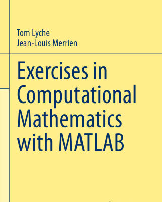 خرید و دانلود نسخه کامل کتاب Exercises in Computational Mathematics with MATLAB