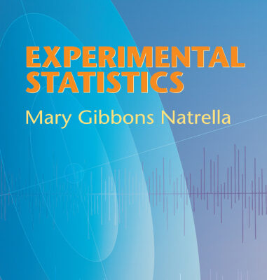 خرید و دانلود نسخه کامل کتاب Experimental Statistics