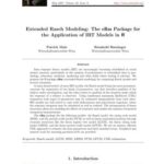خرید و دانلود نسخه کامل کتاب Extended Rasch Modeling: The eRm Package for the Application of IRT Models in R + Code