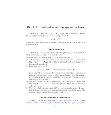 خرید و دانلود نسخه کامل کتاب Fall 2014 230a Differential Geometry Lecture Notes