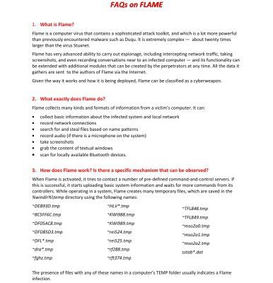 خرید و دانلود نسخه کامل کتاب FAQs on FLAME