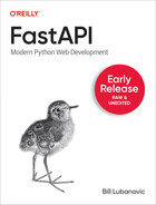خرید و دانلود نسخه کامل کتاب FastAPI (Fourth Release)