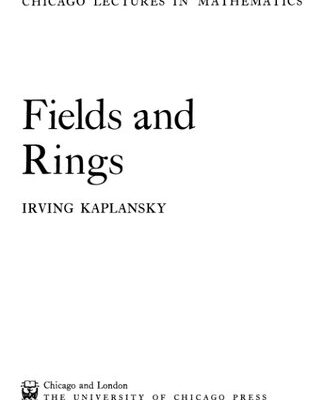 خرید و دانلود نسخه کامل کتاب Fields and Rings