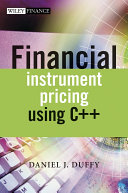 خرید و دانلود نسخه کامل کتاب Financial Instrument Pricing Using C++