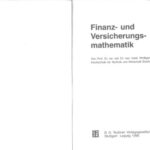 خرید و دانلود نسخه کامل کتاب Finanz- und Versicherungs-mathematik