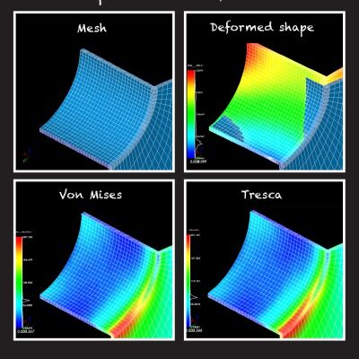 خرید و دانلود نسخه کامل کتاب Finite Element Analysis using Open source Software