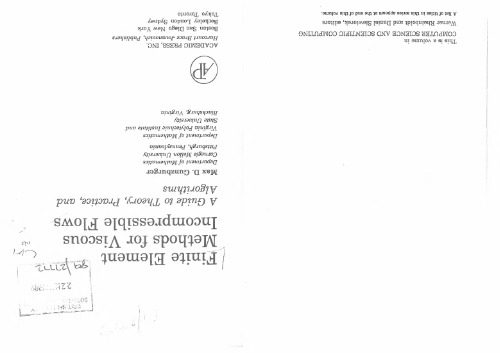 خرید و دانلود نسخه کامل کتاب Finite Element Methods for Viscous Incompressible Flows: A Guide to Theory, Practice, and Algorithms (Computer Science and Scientific Computing)_686560e55b769.jpeg خرید و دانلود نسخه کامل کتاب Finite Element Methods for Viscous Incompressible Flows: A Guide to Theory, Practice, and Algorithms (Computer Science and Scientific Computing)