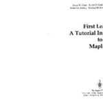 خرید و دانلود نسخه کامل کتاب First Leaves: A tutorial introduction to Maple V