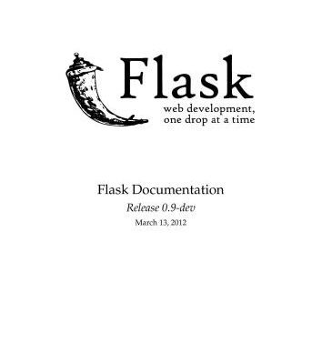 خرید و دانلود نسخه کامل کتاب Flask Documentation