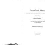خرید و دانلود نسخه کامل کتاب Formalized Music: Thought and Mathematics in Composition (Harmonologia)