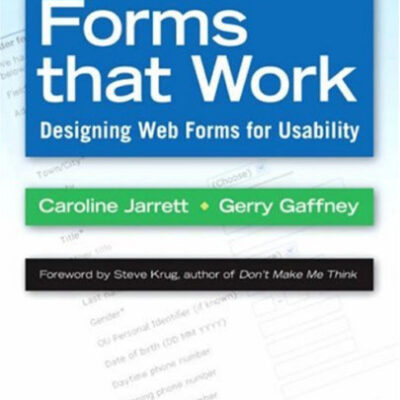 خرید و دانلود نسخه کامل کتاب Forms that work: designing Web forms for usability