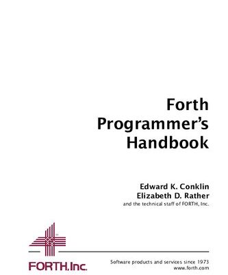 خرید و دانلود نسخه کامل کتاب Forth Programmer’s Handbook
