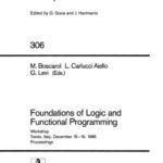 خرید و دانلود نسخه کامل کتاب Foundations of Logic and Functional Programming: Workshop Trento, Italy, December 15–19, 1986 Proceedings