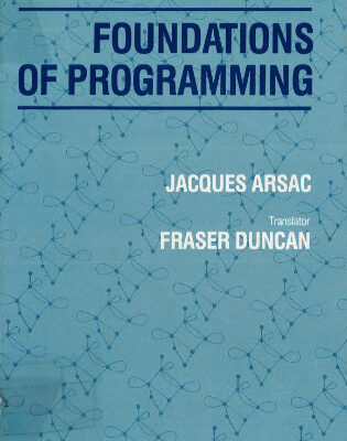 خرید و دانلود نسخه کامل کتاب Foundations of Programming
