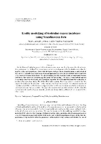 خرید و دانلود نسخه کامل کتاب Frailty modelling of testicular cancer incidence using Scandinavian data_686e6d6b706a1.jpeg خرید و دانلود نسخه کامل کتاب Frailty modelling of testicular cancer incidence using Scandinavian data