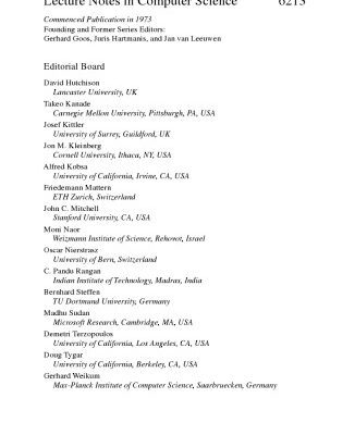 خرید و دانلود نسخه کامل کتاب Frontiers in Algorithmics: 4th International Workshop, FAW 2010, Wuhan, China, August 11-13, 2010. Proceedings