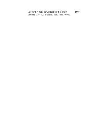 خرید و دانلود نسخه کامل کتاب FST TCS 2000: Foundations of Software Technology and Theoretical Computer Science: 20th Conference New Delhi, India, December 13–15, 2000 Proceedings