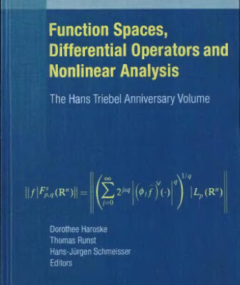 خرید و دانلود نسخه کامل کتاب Function spaces, differential operators and nonlinear analysis