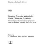 خرید و دانلود نسخه کامل کتاب Function Theoretic Methods for Partial Differential Equations: Proceedings of the International Symposium Held at Darmstadt, Germany, April 12–15, 1976