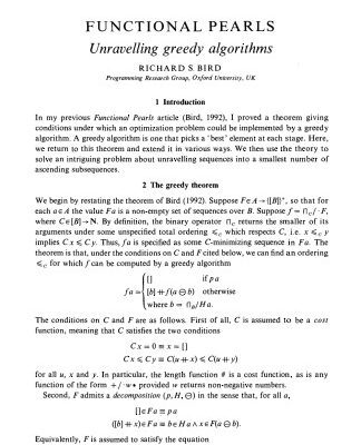 خرید و دانلود نسخه کامل کتاب Functional pearls: A collection of advanced articles on functional programming selected from the Web, 1992-2015