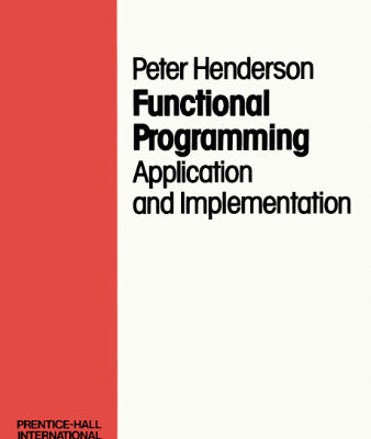 خرید و دانلود نسخه کامل کتاب Functional Programming Application and Implementation