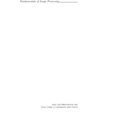خرید و دانلود نسخه کامل کتاب Fundamentals of Image Processing