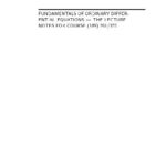 خرید و دانلود نسخه کامل کتاب Fundamentals of Ordinary Differential Equations