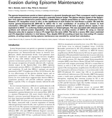 خرید و دانلود نسخه کامل کتاب Gamma-Herpesvirus Latency Requires T Cell Evasion