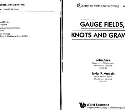 خرید و دانلود نسخه کامل کتاب Gauge Fields, Knots and Gravity