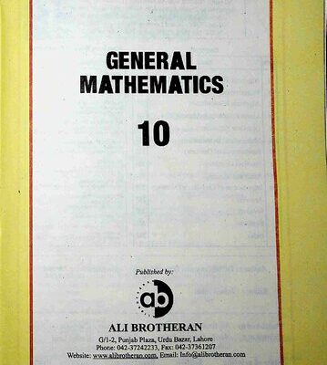 خرید و دانلود نسخه کامل کتاب General Mathematics 10