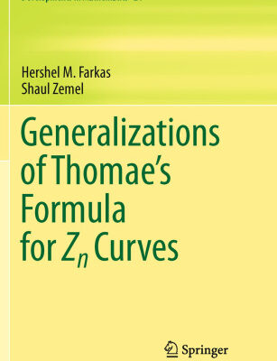 خرید و دانلود نسخه کامل کتاب Generalizations of Thomae’s Formula for Zn Curves