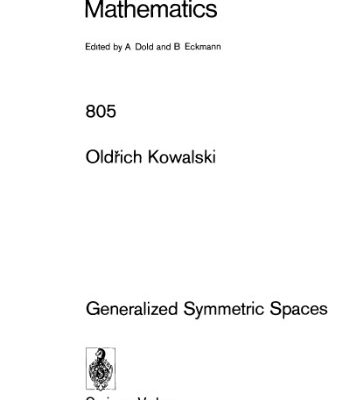 خرید و دانلود نسخه کامل کتاب Generalized Symmetric Spaces