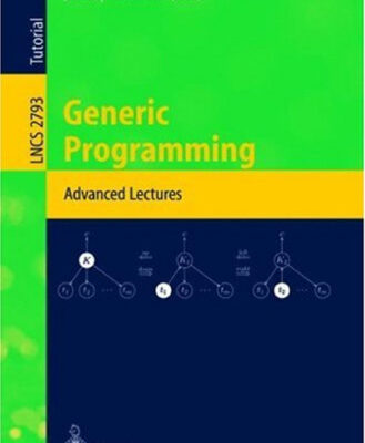 خرید و دانلود نسخه کامل کتاب Generic Programming: Advanced Lectures