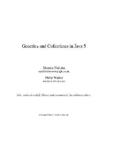 خرید و دانلود نسخه کامل کتاب Generics and Collections in Java 5_68791f1a3258b.jpeg خرید و دانلود نسخه کامل کتاب Generics and Collections in Java 5