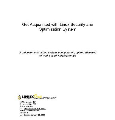 خرید و دانلود نسخه کامل کتاب Get Acquainted with Linux Security and Optimization System