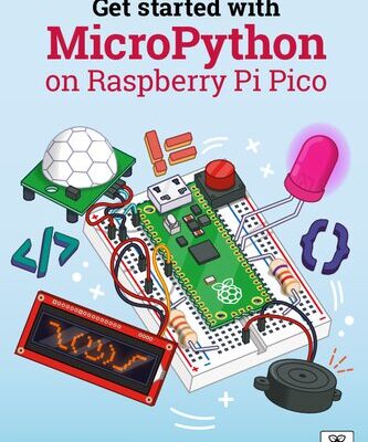 خرید و دانلود نسخه کامل کتاب Get started with MicroPython on Raspberry Pi Pico