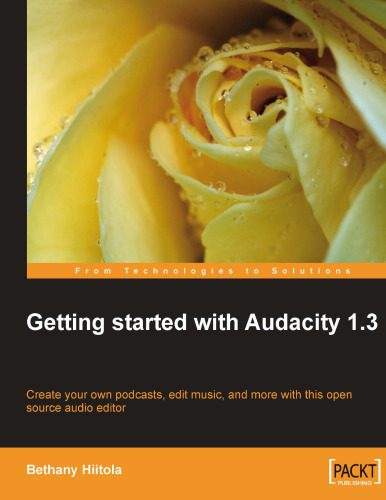 خرید و دانلود نسخه کامل کتاب Getting Started with Audacity 1.3_68657010c650d.jpeg خرید و دانلود نسخه کامل کتاب Getting Started with Audacity 1.3