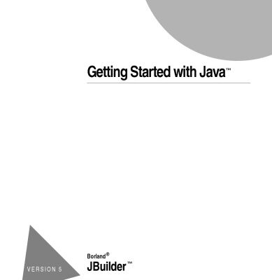 خرید و دانلود نسخه کامل کتاب getting started with java