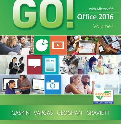 خرید و دانلود نسخه کامل کتاب Go! with Office 2016 Volume 1