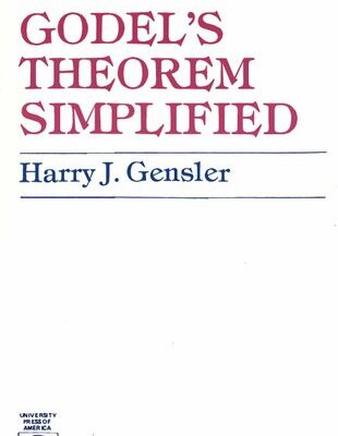 خرید و دانلود نسخه کامل کتاب Godel’s Theorem Simplified